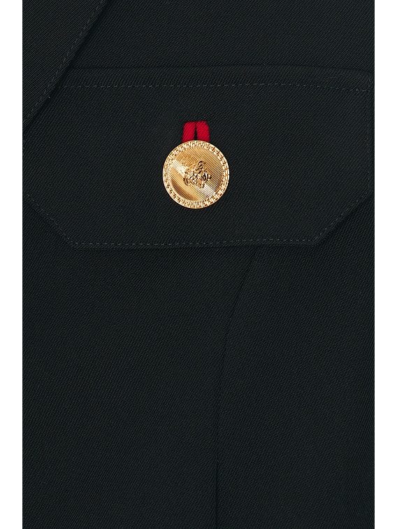 VERSACE Informal Jacket in Black | FWRD