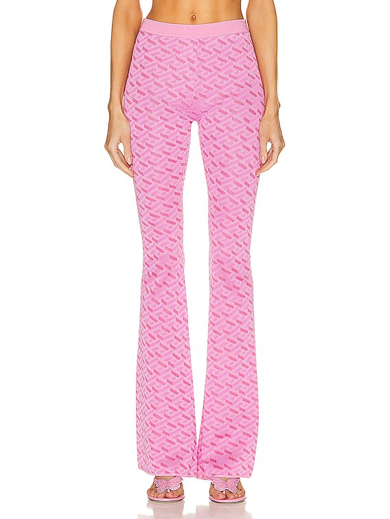 VERSACE Jacquard Pant in Pink & Fuchsia | FWRD