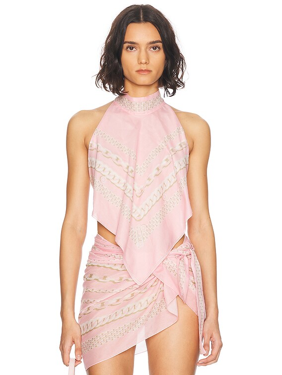 VERSACE ピンク ブラトップ サイズ3 VERSACE ピンク ブラトップ サイズ3