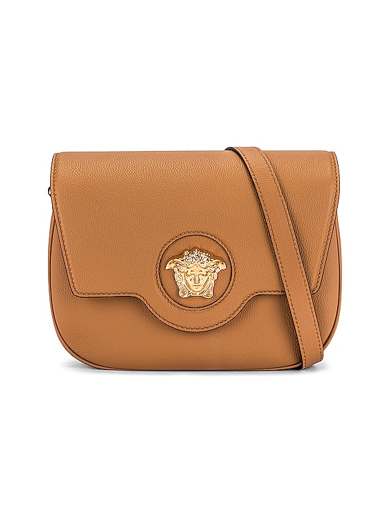 Versace Medusa Leather Crossbody Bag