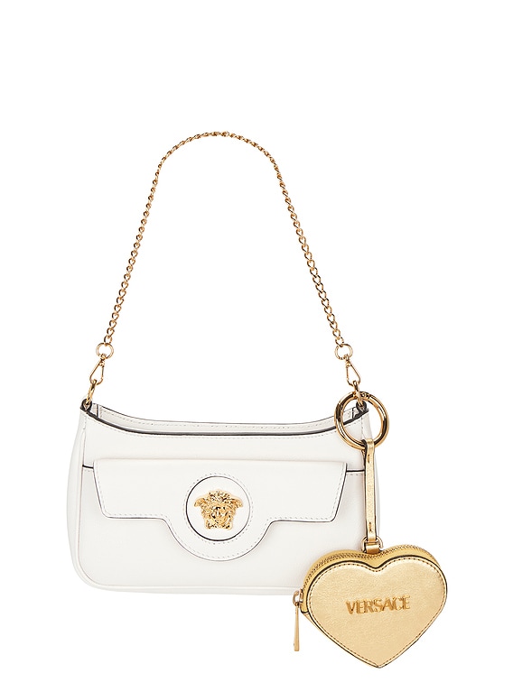 VERSACE Coin Purse in Mekong Gold & Gold | FWRD