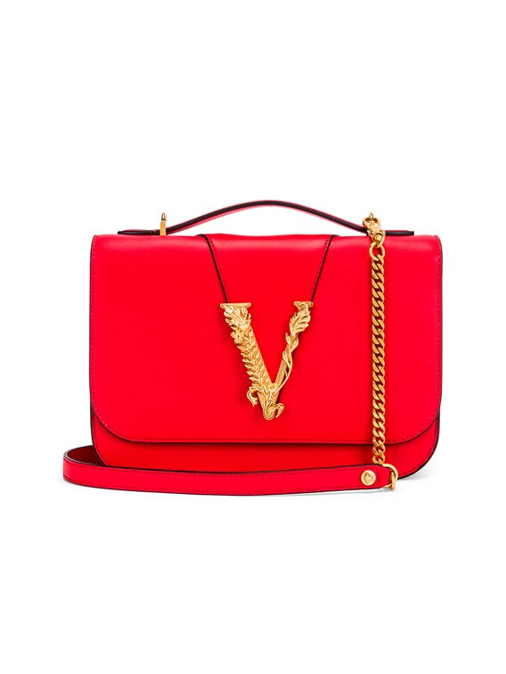 VERSACE, Red Women's Cross-body Bags