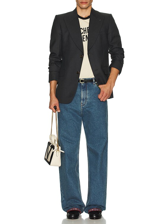 Valentino Jacket in Grigio Anthracite | FWRD