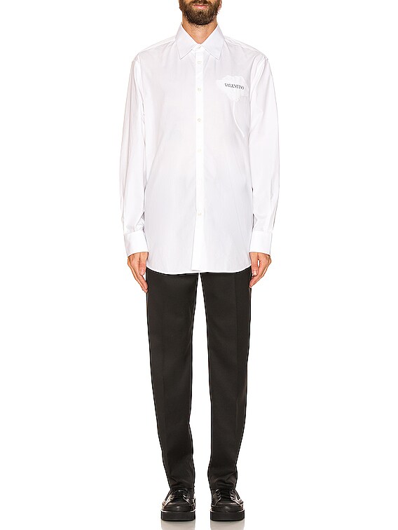 Valentino Trouser in Black | FWRD