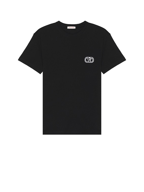 お買い得！！★ Valentino ★ コットン Tシャツ Valentino Garavani 1960 Logo Print T-Shirt in White