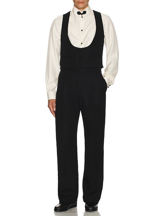 Valentino Shantung Shirt in Panna | FWRD