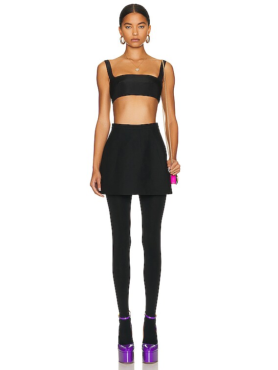 Valentino Bra Top in Nero | FWRD