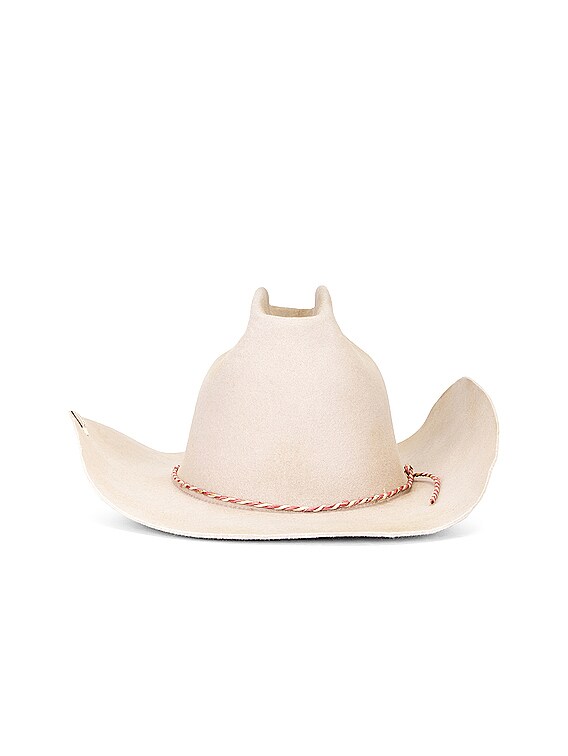 Visvim Vin Cowboy Hat in Ivory | FWRD