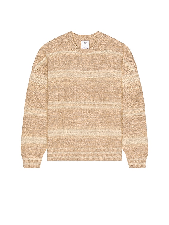 Visvim Gradient Amplus Knit in Biege | FWRD