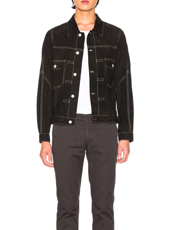 Visvim Italian 101 Jacket in Black | FWRD