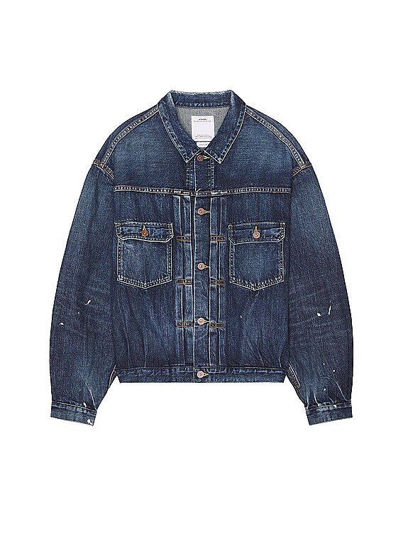 Visvim Ss 101xx Jacket Damaged 1010 in Blue | FWRD