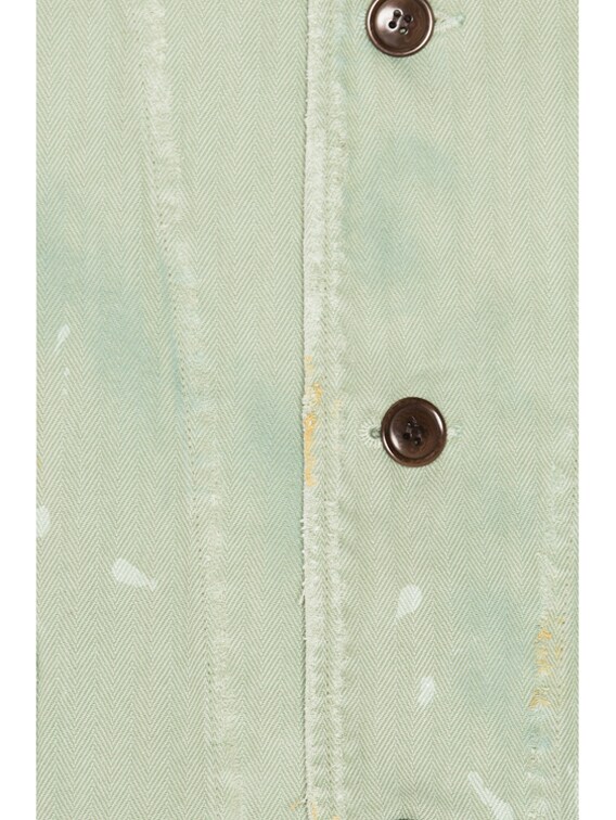 Visvim Benny Crash Jacket in Light Green | FWRD
