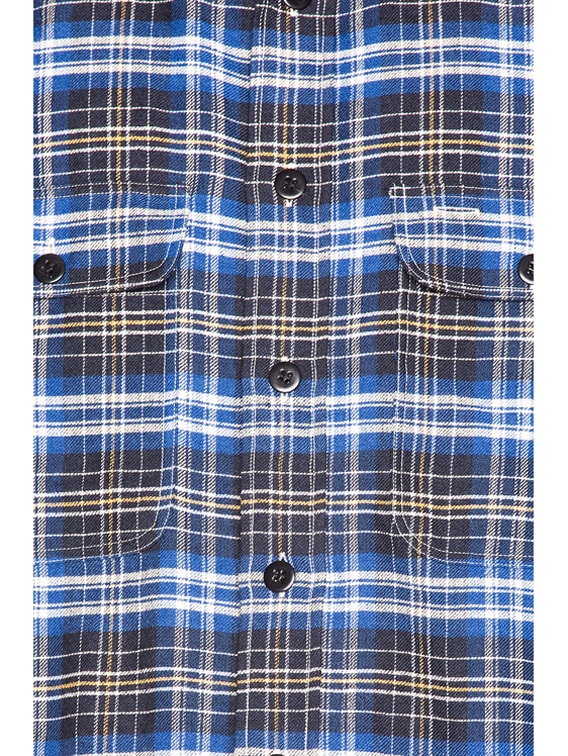 Visvim Handyman Shirt in Navy | FWRD