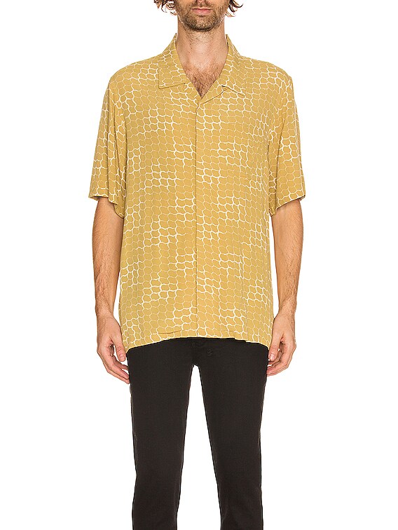 Free Edge Short Sleeve Shirt Lattice