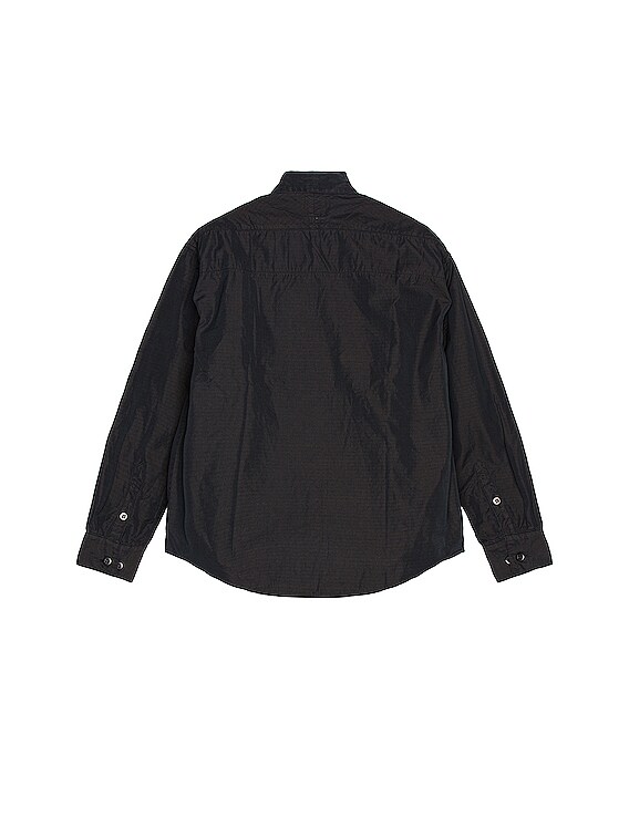 Visvim Lhamo Shirt Mil in Black | FWRD Visvim Lhamo Shirt Mil in Black | FWRD