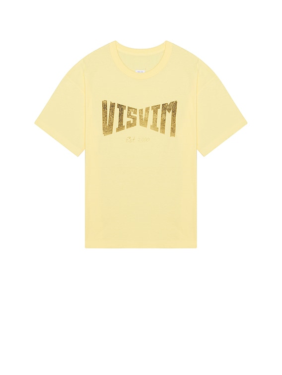 Visvim Heritage Tee in Yellow | FWRD