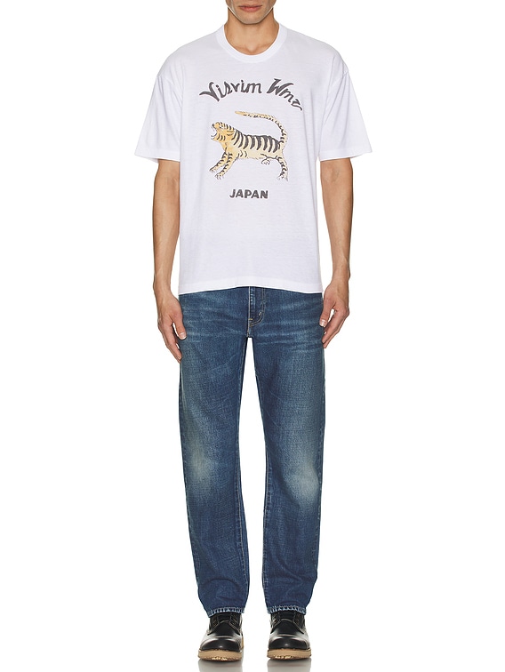Visvim Tora Tee in White | FWRD Visvim Tora Tee in White | FWRD