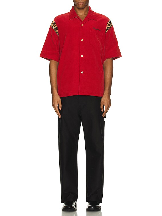 Visvim Wallis Down Shirt in Red | FWRD