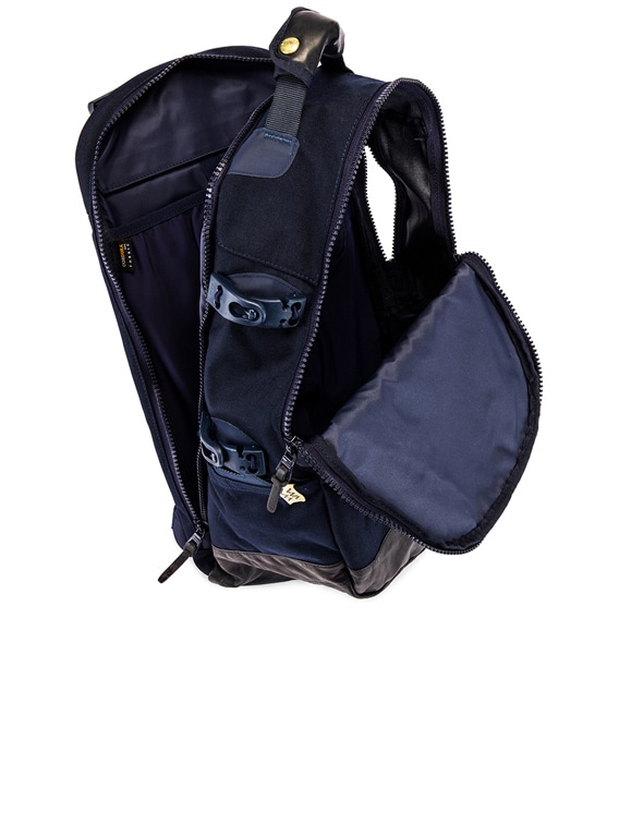 Visvim Cordura 20L Backpack in Navy | FWRD