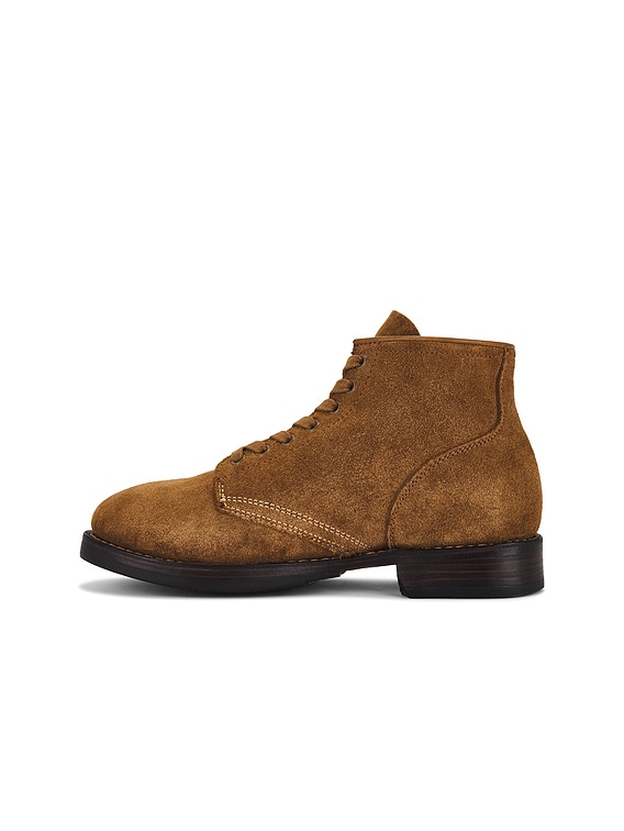 靴 visvim BRIGADIER BOOTS-FOLK LT.BROWN M9 BRIGADIER BOOTS-FOLK