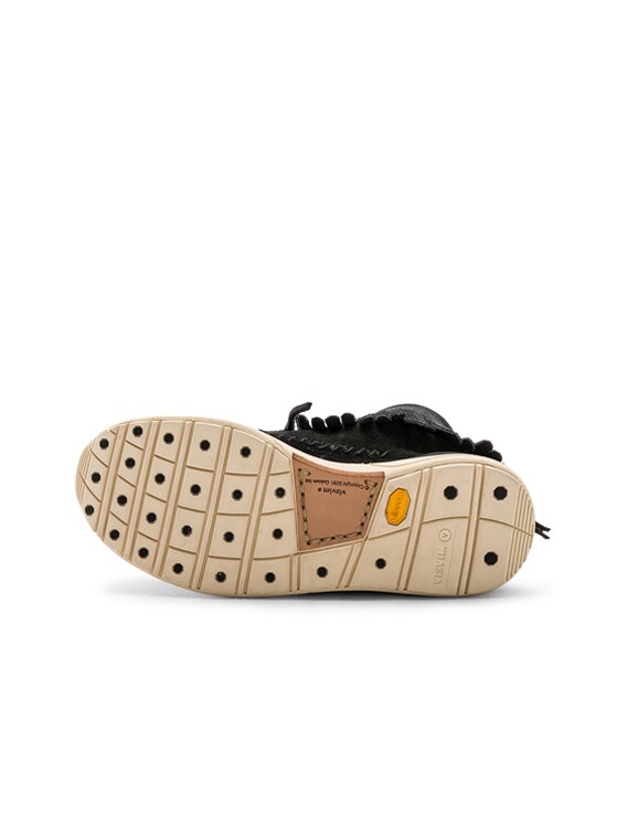 Visvim Maliseet Shaman Mid Folk in Black | FWRD Visvim Maliseet Shaman Mid Folk in Black | FWRD