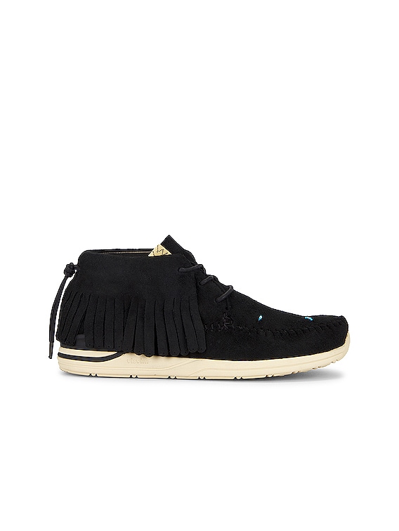 Visvim Fbt Shaman Folk Sneaker in Black | FWRD