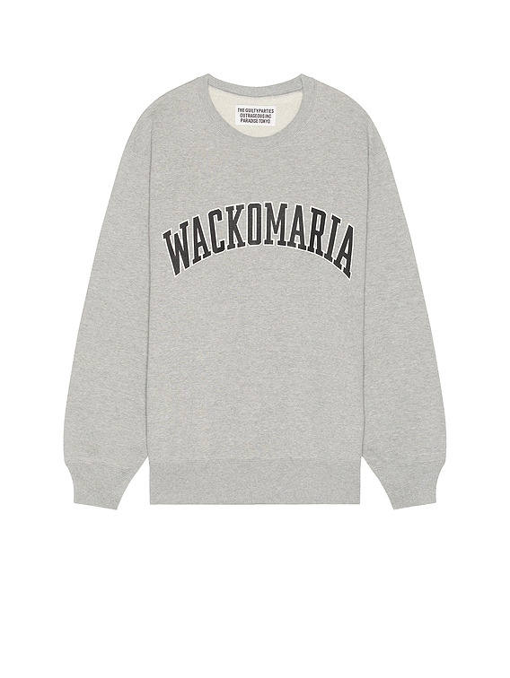 【楽ギフ_包装】 WACKO MARIA FWRD | Gray in Type-1 Shirt Sweat Weight Middle トップス