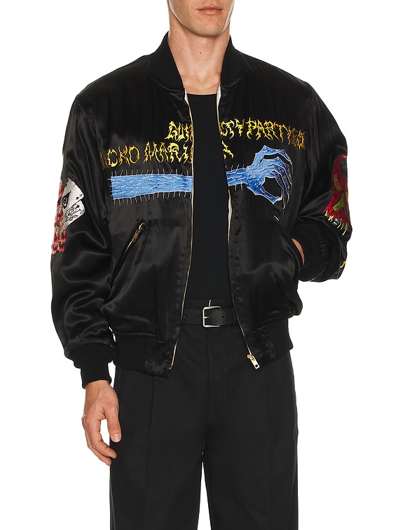 WACKO MARIA x Neck Face Vietnam Jacket in Black | FWRD