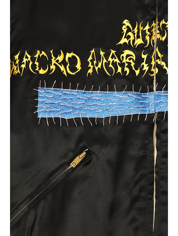 WACKO MARIA x Neck Face Vietnam Jacket in Black | FWRD