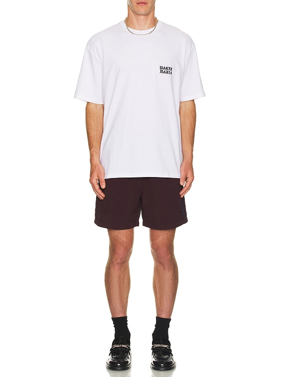 WACKO MARIA Washed Heavy Weight T-shirt Type-2 in White | FWRD