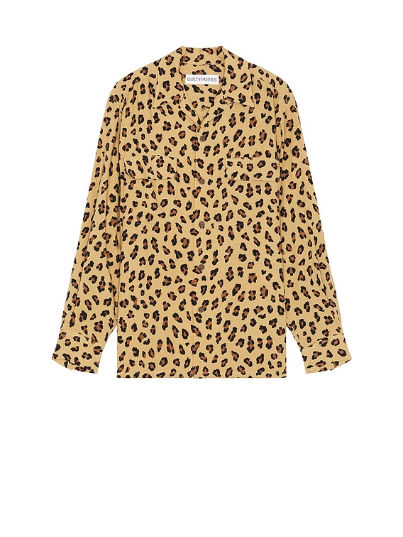 WACKO MARIA Hawaiian Shirt Type-2 in Beige | FWRD