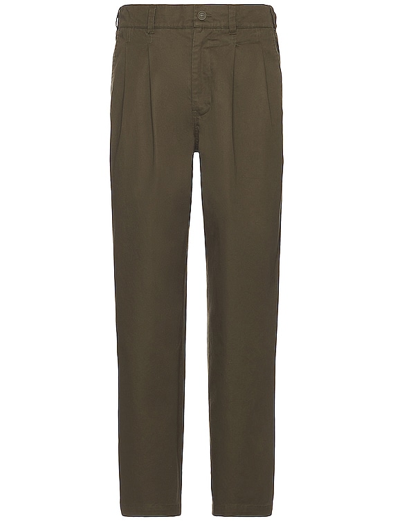 Double Pleated Chino Pant