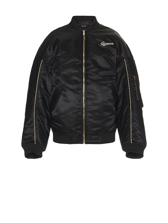 Willy Chavarria Bad Boy Bomber in Black | FWRD