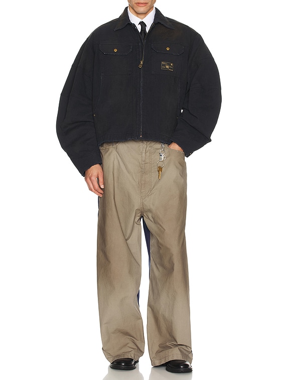 Willy Chavarria Stockton Work Jacket in Black | FWRD