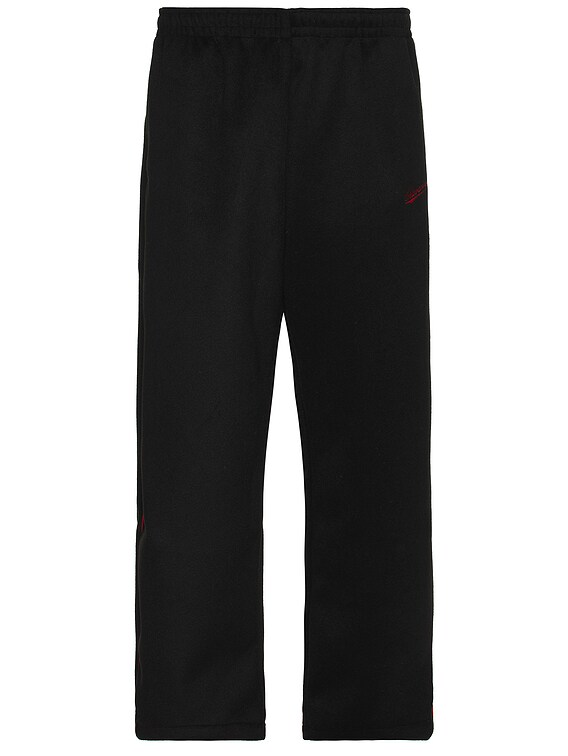 Willy Chavarria Ruff Rider Track Pant in Black | FWRD Willy Chavarria Ruff Rider Track Pant in Black | FWRD