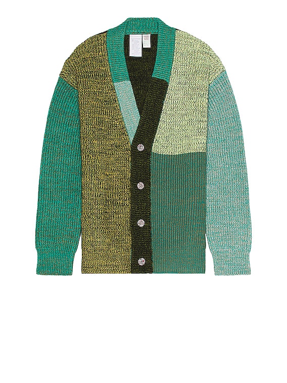 Waste Yarn Project Patti Cardigan in Green | FWRD