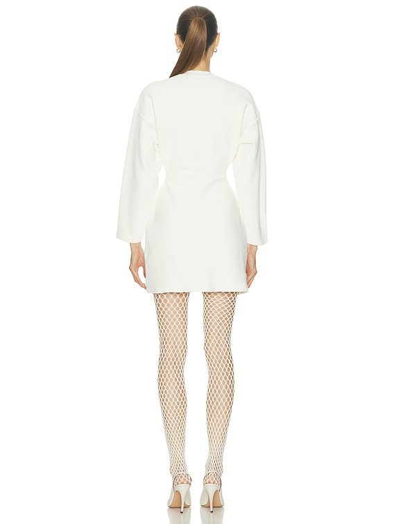 WARDROBE.NYC X Rosie Huntington-Whiteley Power Knit Mini Dress in