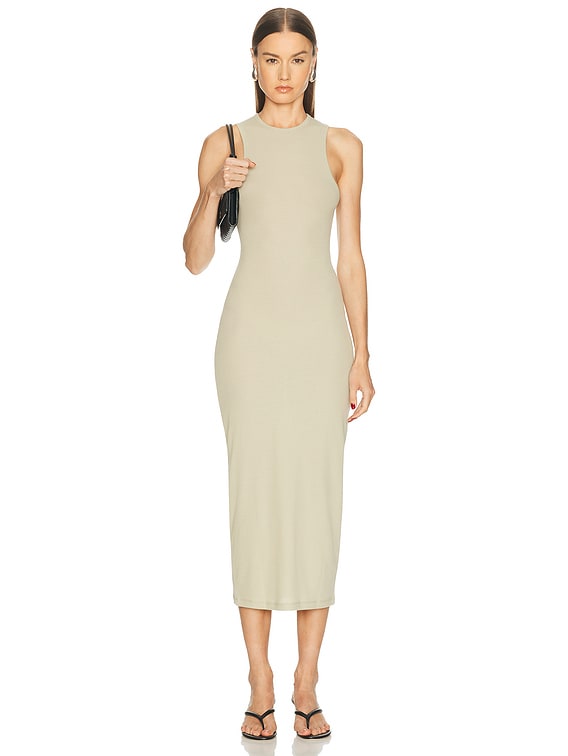 racer ribbed dress Sweaty Betty Explorer Ribbed Racer Dress Black / S