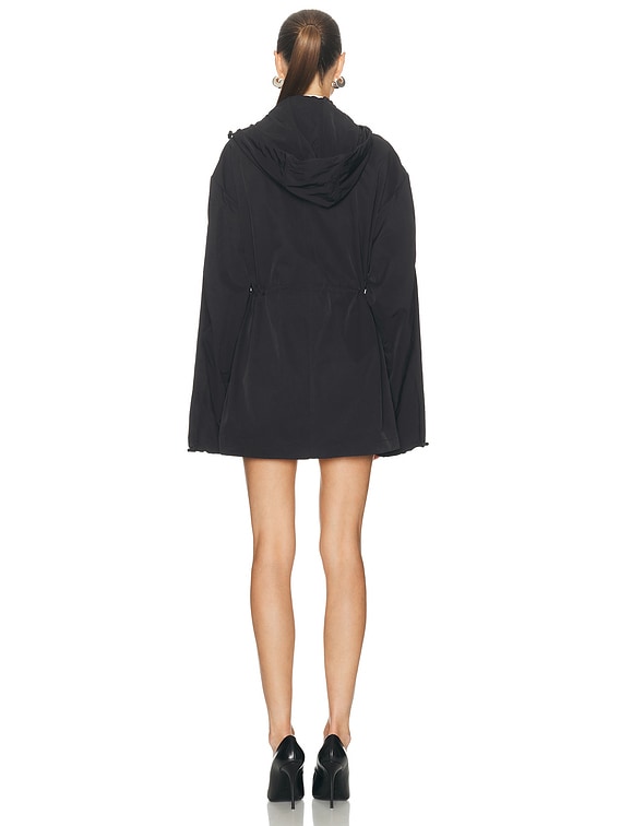 WARDROBE.NYC X Rosie Huntington-Whiteley Crop Anorak in Black | FWRD