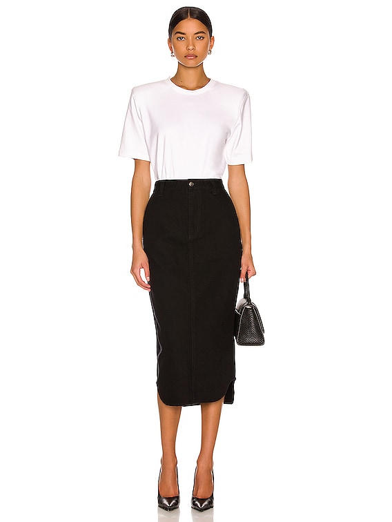 WARDROBE.NYC x Carhartt WIP Skirt Midi in Black | FWRD