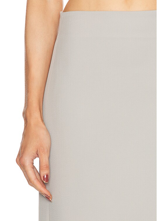 WARDROBE.NYC Column Skirt in Cement | FWRD WARDROBE.NYC Column Skirt in Cement | FWRD