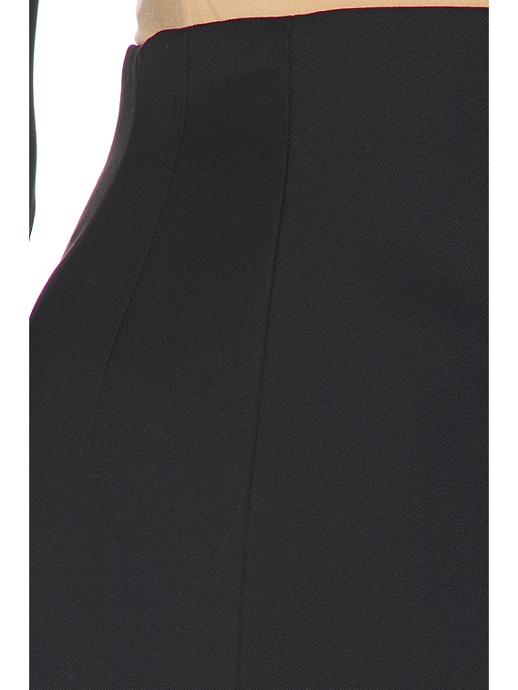 x Rosie Huntington-Whiteley RHW Sculpted Mini Skirt