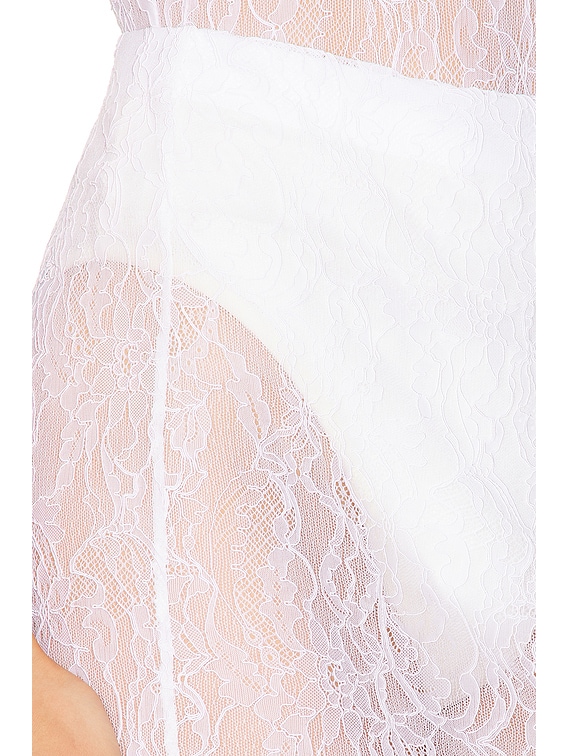 Lace Tube Skirt