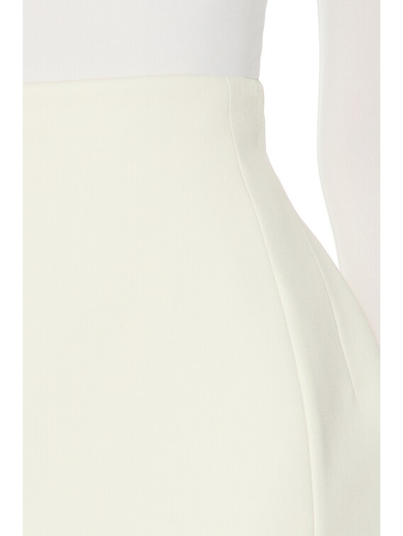WARDROBE.NYC X Rosie Huntington-Whiteley Sculpted Mini Skirt in