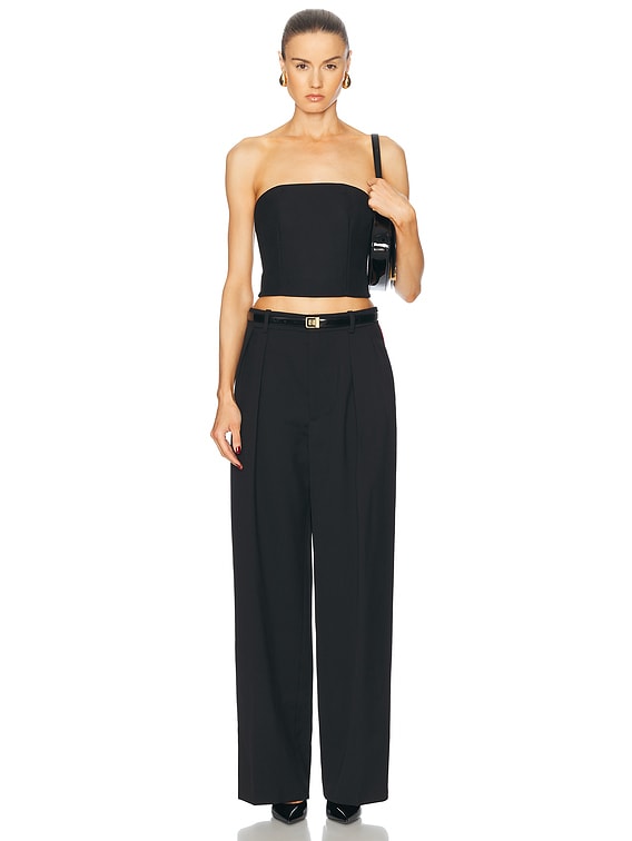WARDROBE.NYC Corset Top in Black | FWRD