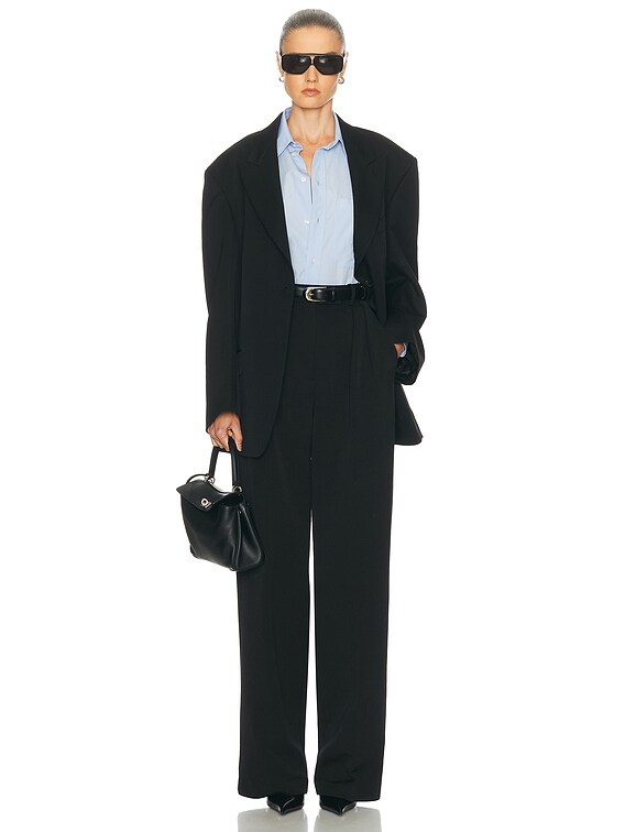 WARDROBE.NYC New Oversize Shirt in Blue | FWRD
