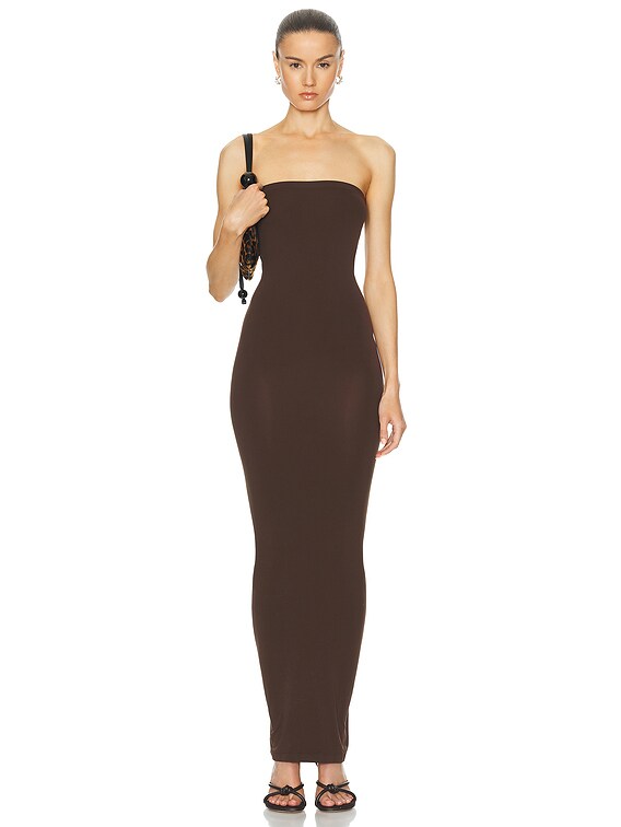 Wolford Fatal Dress in Umber | FWRD