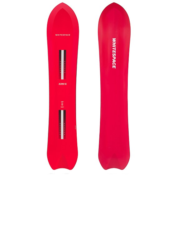 Whitespace Icona Snowboard in Red | FWRD