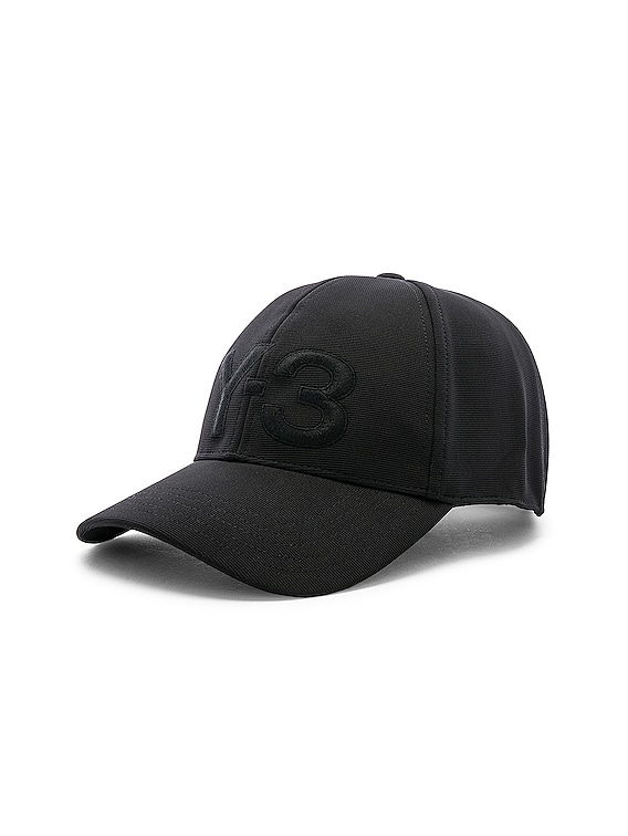 y3 logo cap