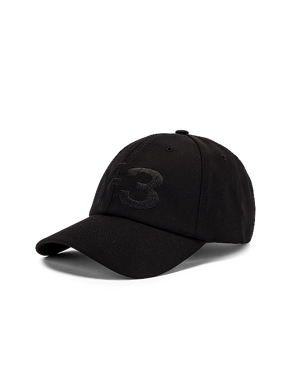 y3 logo cap